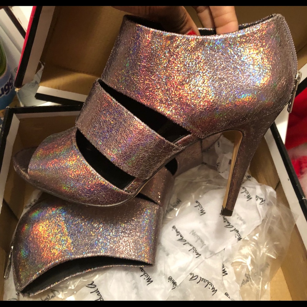 Metallic heels - Picture 3 of 3